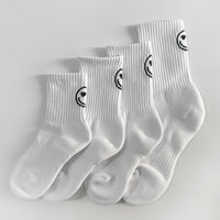 Chaussettes Crew en Coton Bambou Personnalisables Noir Elite Calcetines Pas de Commande Minimum Marque Privée Bas Logo Placement Taille Jeune