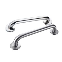 Barre d'appui You Liang 38 cm en acier inoxydable brossé, diamètre 32 mm, pour salle de bain, toilettes, personnes âgées, personnes handicapées