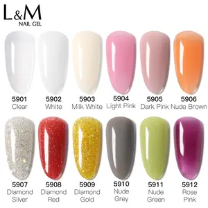Ibdgel-esmalte de uñas extensible, gel polivinílico para extensión de uñas, 12 colores, marca privada OEM