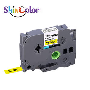 ShinColor Premium <span class=keywords><strong>Tze</strong></span> <span class=keywords><strong>231</strong></span> TZE631 TZE133 12mm ruban d'étiquettes pour Brother p-touch imprimante d'étiquettes Tz ruban d'étiquettes - Product Image 3