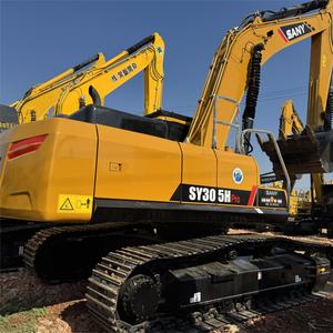 รถขุดไฮดรอลิก SANY SY305HPro ขนาดใหญ่ แบบตีนตะขาบ สำหรับงานหนัก มือสอง เครื่องจักรก่อสร้างงานดิน พร้อมเครื่องยนต์หลัก - Product Image 5