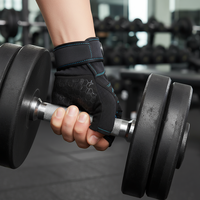 Guantes de Entrenamiento con Logotipo Personalizado para Levantamiento de Pesas - Guantes de Ejercicio para Hombres y Mujeres con Soporte para Muñeca