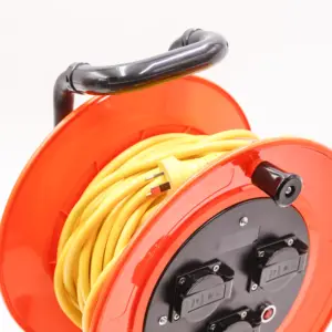 industrial cable reel with wheels, industrial cable reel with