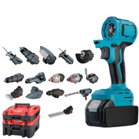 Ensemble d'outils électriques sans fil OEM 15 avec batterie et chargeur Kit combiné d'outils électriques MAX Ensemble d'outils électriques sans fil
