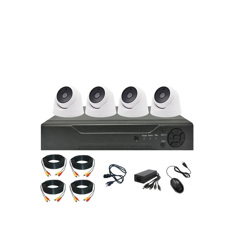 home security 4ch ahd cameras kit cctv camera system kit dvr 4 cameras 4ch 1080p ahd kit