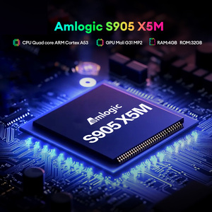 Vente en gros Emodern Amlogic S905X5M Smart TV Device Meilleur boîtier TV Android 8K 5G WiFi 2.4G 5G HD Stockage personnalisé - Product Image 4