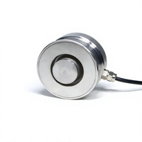 Load Cell Cincin Torsi 1-470T Sensor Gaya Rentang Besar Tugas Berat Perlindungan Beban Berlebih 120% untuk Pengujian Tiang dan Penimbangan Jembatan