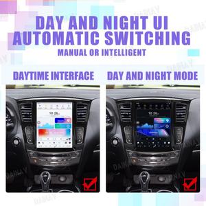 Autoradio Qualcomm 12,1 pouces pour Infiniti JX35 QX60 2012 2013 2014-2019, récepteur stéréo Carplay, navigation GPS, lecteur multimédia - Product Image 6