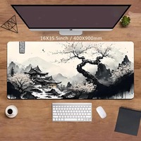Peinture traditionnelle chinoise arbre Artsitic beau PC tapis de souris de jeu Gamer tapis Teclado tapis tapis de bureau d'ordinateur portable tapis