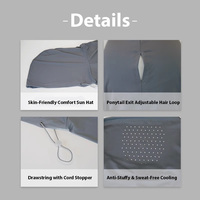 Cagoule d'été coupe-vent en maille respirante en velours pour le cyclisme en plein air avec impression personnalisée de logo Cartoon One-Piece Sun Protection Balaclava Hat