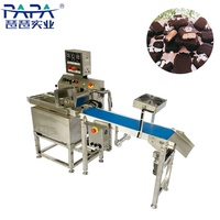 PAPA Volledig Automatische 304 RVS Chocolade Enrober Machine Transportband Koelventilator 15kg/u Nieuwe Noten Fruit Groenten Mais