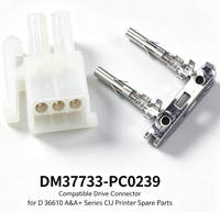 Connecteur de lecteur compatible DM37733-PC0239 pour imprimante CIJ série D 36610 A&A+, pièces détachées