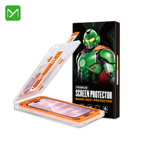 Protection d'écran Magic Box pour 17/18 pour S26 S26+ S26U/S25 S25+ S25U/S24 S24+ Ultra Adhésion Automatique Ultra-Fine Couverture Complète