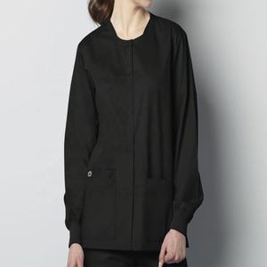 Uniforme médical pour femmes de luxe anti-rides orienté vers l'exportation Veste Scrubs d'hôpital Coton-Polyester Logo personnalisé Prix de gros - Product Image 6