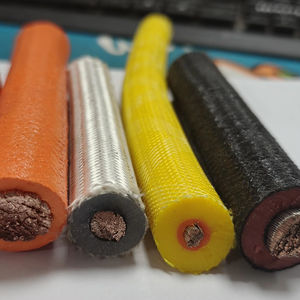 Câble haute température <span class=keywords><strong>en</strong></span> caoutchouc silicone PET tressé PUR verni SIAF/MT/POL SIAF/POL 300/500V 1kV 3.3kV 6.6kV 13.8kV 15kV <span class=keywords><strong>MV</strong></span> LV - Product Image 1