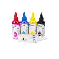 Encre DTF Pigmentée pour Transfert Thermique sur Film PET, Encre d'Impression Textile Premium DTF pour Imprimantes Epson XP600 L1800 L1805 I3200 DTF