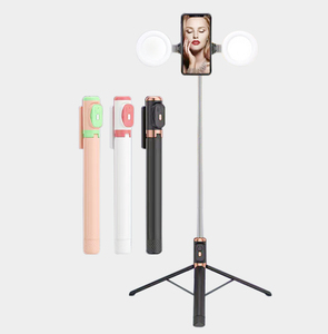 170Cm Ảnh Tự Sướng Thanh Với Vòng Ánh Sáng Từ Xa Có Thể Điều Chỉnh Điện Thoại Di Động Tripod Đứng Di Động Ảnh Tự Sướng Thanh Với Điền Ánh Sáng - Product Image 2