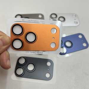 <span class=keywords><strong>Pellicola</strong></span> Protettiva in <span class=keywords><strong>Vetro</strong></span> Temperato Opaco per Fotocamera Smartphone iPhone 17 Pro Max, 17 Air, 17 Pro - Product Image 6