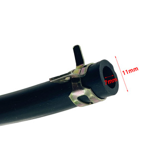 Línea de aceite Moto Mochi M7 con abrazaderas para sistema de frenos de motocicleta, manguera de goma, bomba superior, compatible con modelos generales - Product Image 3