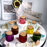 Bocal en verre coloré pour bougie d'aromathérapie, décoration d'intérieur, diffuseur de parfum pour hôtel et gîte, avec logo