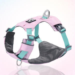 Harnais pour chien anti-traction réfléchissant réglable, gilet tactique durable, poignée de contrôle de la densité, élégant, pour toutes les activités, poitrine - Product Image 4