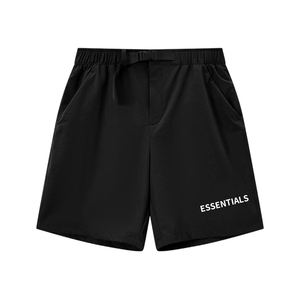 Shorts de sport pour hommes, couleur estivale, avec fentes latérales, pour la course à pied et le fitness, avec poche arrière zippée, taille élastique, tissu doux et à séchage rapide - Product Image 4