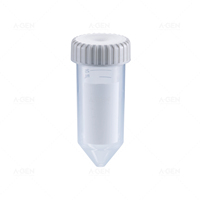 Tubes de centrifugation Falcon stériles en PP transparent, 25 ml, à fond conique, consommable de laboratoire avec capuchon inclus, standard centrifugation 12000 g