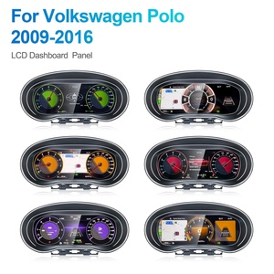 New 10.25 Inch <b>Car</b> Digital Cluster LCD Dashboard <b>for</b> Volkswagen VW Polo 2009 2016 Auto <b>Speedometer</b> Virtual Cockpit Ghost Screen - Product Image 4