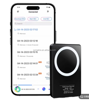 Perekam MP3 64GB dengan Aktivasi Suara Magnetik untuk Kontrol Aplikasi, Daya Tahan Baterai Lama, untuk Panggilan & Rapat