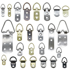 Gold Single Hole Small Hanging Ring Coarse Fine Wire Iron Stainless Steel Durable Photo <b>Frame</b> Decorative Hardware Accessory - Product Image 5