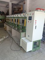 Machine de semelle intérieure de presse à chaud servo