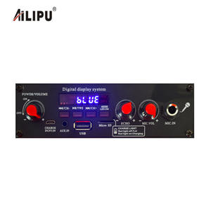 AILIPU Nuevos Productos <span class=keywords><strong>2022</strong></span> Altavoz con Ruedas de 8 Pulgadas, Placas Amplificadoras con Entrada para Guitarra y Pantalla SP-837D - Product Image 3