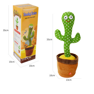 Juguete de Peluche de Cactus con Saxofón 2025 - Divertido, Interactivo, Canta, Baila y Habla - Product Image 4