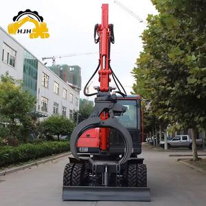 Excavadora de Ruedas de Alta Eficiencia de 8.6 Toneladas, Equipo de Construcción de Gran Potencia, Excavadora de Ruedas en Venta - Product Image 3