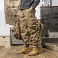 Pantalon Kaki Homme Slim Décontracté Micro-élastique Robuste avec Fermeture Éclair Style Urbain Printemps Automne 2026