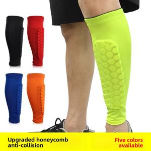 Wholesale New Outdoor Sports Honeycomb Anti-collision Calf <b>Socks</b> for Running, Soccer, Hiking, and Cycling. - Product Image 3