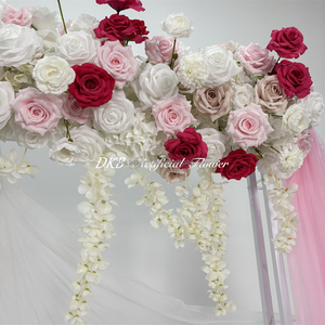 Modern Wedding Decorations High Quality Wedding Backdrop Arrangement <b>Table</b> Centerpieces Floor Floral Ball Runner - Product Image 3