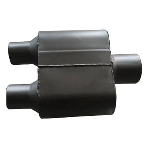 Sistema de Escape para Tubo de Silenciador de Escape Doble de Aluminio Estilo <span class=keywords><strong>Flowmaster</strong></span> - Product Image 1