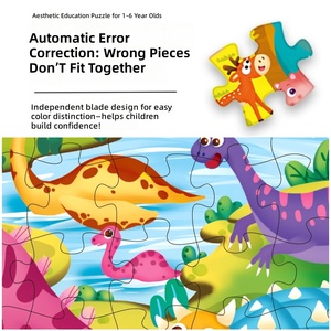 Wholesale of children's gift <b>boxes</b> hand-held large <b>puzzle</b> pieces and early education <b>puzzle</b> toys for ages 3 to 6 - Product Image 1