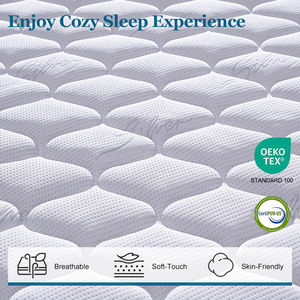 Matelas à ressorts ensachés hypoallergénique et silencieux, respirant, taille King et Queen, neuf, pour chambre à coucher, mobilier de maison et hôpital - Vente en gros - Product Image 2