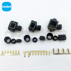 Conector Servo de Bajo Consumo <span class=keywords><strong>Wistron</strong></span> para Xinjie, Schneider, Huichuan, Eston, Hechuan, Codificación de Energía, Sin Aislamiento, Hecho en China - Product Image 4