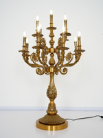 Lampe de bureau dorée luxueuse et simple Meerosee, alimentée par courant alternatif, à intensité variable, pour la maison, la chambre à coucher, le chevet et la lecture au bureau TL8857