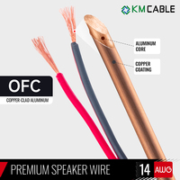 Flexible 4GA 8GA Amp Voiture Subwoofer Câble Audio Haut-Parleur Puissance Câble de Terre OFC 4 Gauge Amplificateur Câble Fil