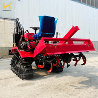 Traktor Mini Pertanian Rumah Kaca Alat Pengolah Tanah Sayuran Mesin Kompak