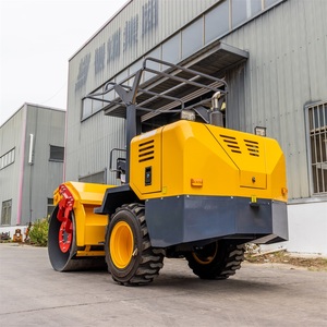 Rouleau compacteur de 3,5 tonnes avec pneus combinés pour mini-route - Product Image 2