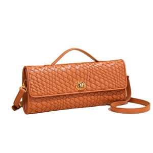 Sac à bandoulière tissé haut de gamme, design horizontal polyvalent, sac de soirée, sac à main pour femme, commande en gros RTS - Product Image 2