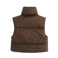 Vente en gros hiver femmes personnalisé grande taille manteau dames gilet Bomber entièrement recadrée veste rayure prix usine ShenZhen Lily Cheng