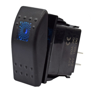 Interruptor Basculante <span class=keywords><strong>de</strong></span> 3 Pines 3P 12-24V YJ-Slaser3 20A Corriente Máxima para Autos, Barcos y Yates - Product Image 1