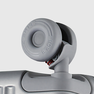 <span class=keywords><strong>Valise</strong></span> cabine à texture PC avec cadre en aluminium, ouverture frontale, serrure TSA, roues silencieuses pour <span class=keywords><strong>avion</strong></span>, approuvée par les compagnies aériennes - Product Image 3