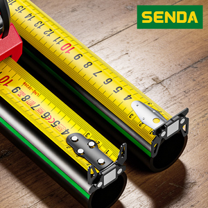 ตลับเมตร SENDA G13 5M <span class=keywords><strong>Tuff</strong></span> <span class=keywords><strong>Stuff</strong></span> ป้องกันการลื่น ทนแรงกระแทก ใบมีดเหล็กกล้าคาร์บอน ล็อคอัตโนมัติ เหมาะสำหรับของขวัญส่งเสริมการขายและของขวัญทางธุรกิจ - Product Image 6